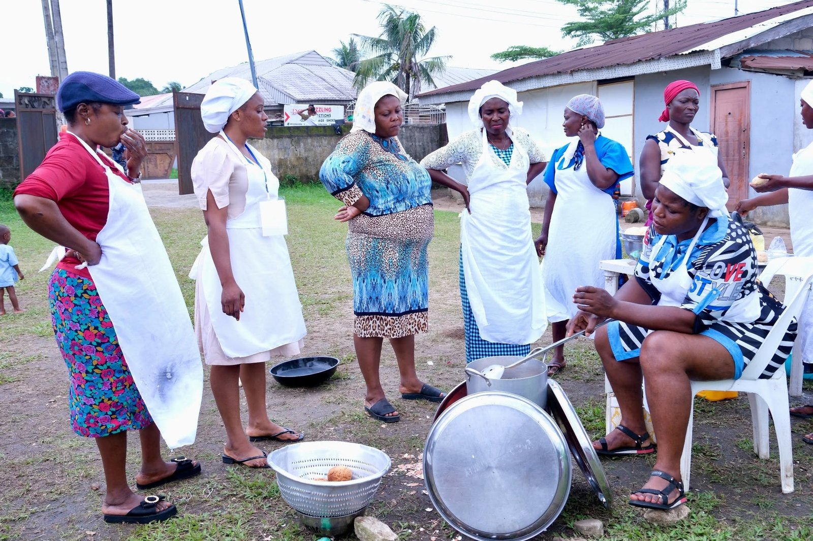 Skill X catering training participants at work